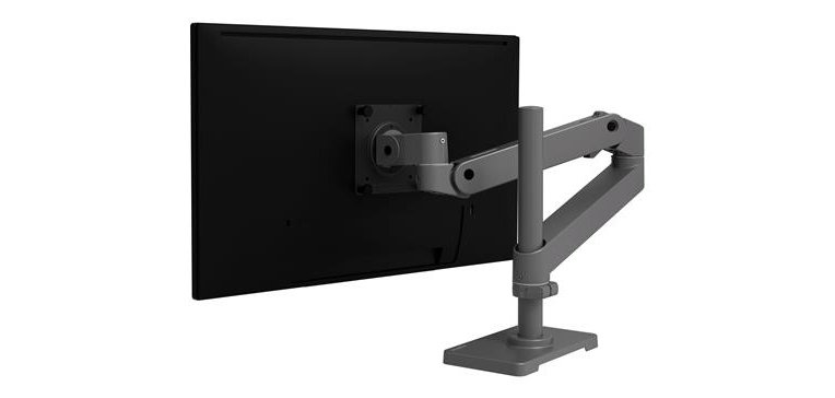 Ergotron LX Pro Series 45-695-293 support d'écran plat pour bureau 86,4 cm (34") Gris foncé