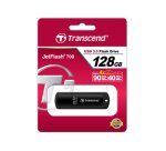 Transcend JetFlash 700 lecteur USB flash 128 Go USB Type-A 3.2 Gen 1 (3.1 Gen 1) Noir