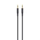 Cable audio Belkin F3Y117BT1M, 3,5mm, Macho, 3,5mm, Macho, 1 m, Negro