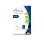 MediaRange MR971 USB flash drive 8 GB USB Type-A 2.0 Blue, White