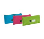 Trousse plate wonday polyester 1 compartiment      coloris assortis