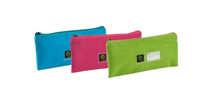 Trousse plate wonday polyester 1 compartiment      coloris assortis