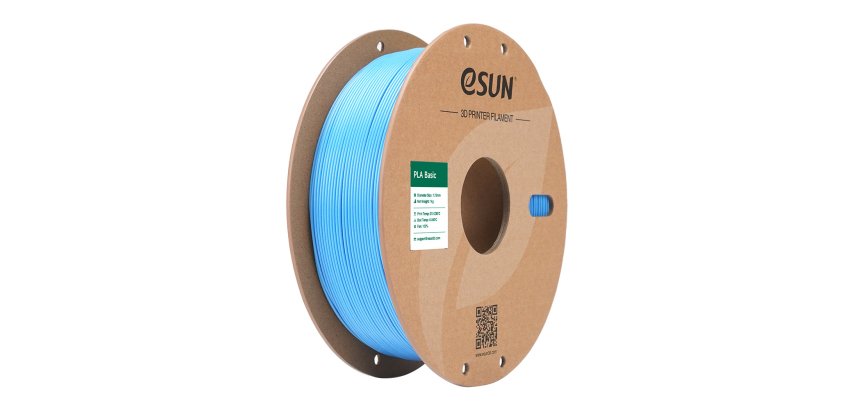 eSUN PLA BASIC Polylactic Acid (PLA) Light Blue 1 kg