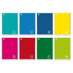 Blasetti Colorface writing notebook A4 36 sheets Multicolour