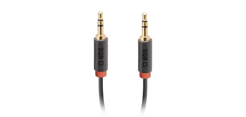 SBS Câble Jack Câble audio stéréo Jack 3,5 mm