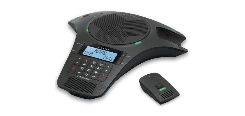 Alcatel Conference 1500 Teléfono DECT Identificador de llamadas Negro