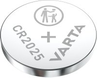 Varta LITHIUM Coin CR2025 (Batteria a bottone, 3V) Blister da 1