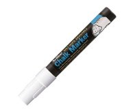 Marqueur artline fenêtres pointe fibre acrylique conique 4mm encre liquide craie pigmentée base eau inodore blanc