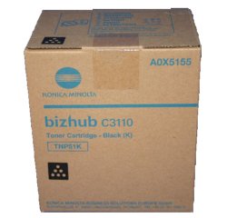 DE_A0X5155 KONICA BIZHUB C3110 TONER BLACK