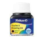 Encre de chine A, 10 ml dans un flacon, noir (17)