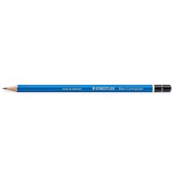 Crayon graphite staedtler mars lumograph 100 b hexagonal