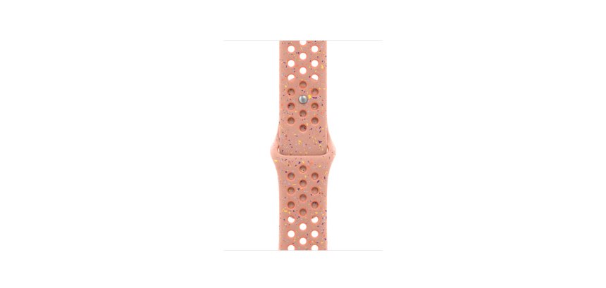 Apple MGA44ZM/A smart wearable accessory Pink Band Aluminum, Fluoroelastomer