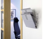 Set de porte-brochures mural 'FLEXIPLUS 2', A4