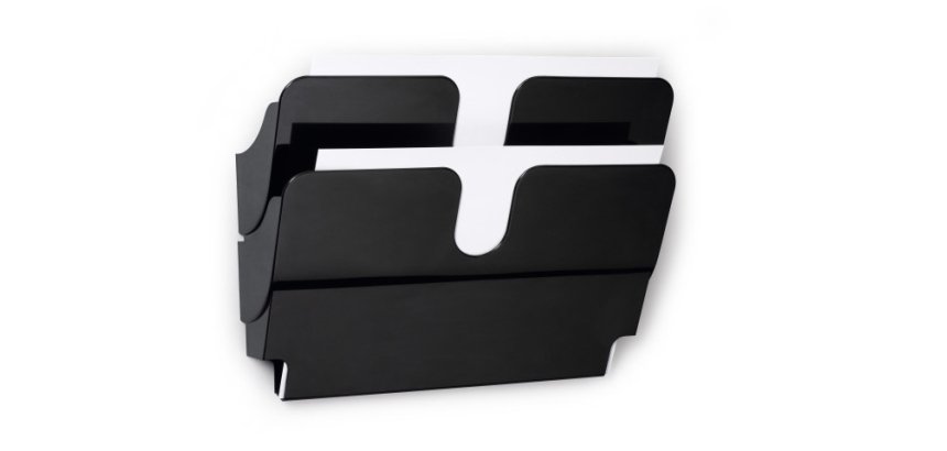 Set de porte-brochures mural 'FLEXIPLUS 2', A4