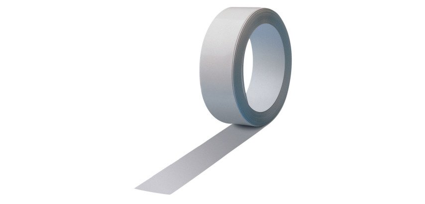 Ruban magnétique, longueur: 2,5 m, blanc