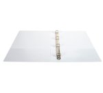 Classeur PP personnalisable Kreacover - 4 anneaux en D 20mm - A4 maxi - Blanc