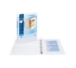 Classeur PP personnalisable Kreacover - 4 anneaux en D 20mm - A4 maxi - Blanc