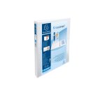 Classeur PP personnalisable Kreacover - 4 anneaux en D 20mm - A4 maxi - Blanc