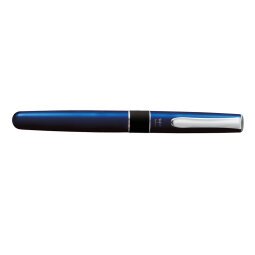 Roller HAVANA encre noire 0,7 mm rechargeable. Coloris Bleu Azur