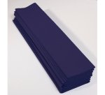 Paquet de 10 feuilles Crépon M40 2x0,50m Bleu marine