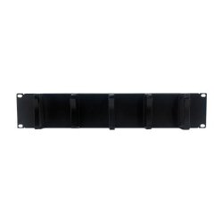 MCL 9A/GC-5/2U range-câbles Support Support de câbles Noir 1 pièce(s)