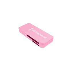 Transcend RDF5 lecteur de carte mémoire USB 3.2 Gen 1 (3.1 Gen 1) Type-A Rose