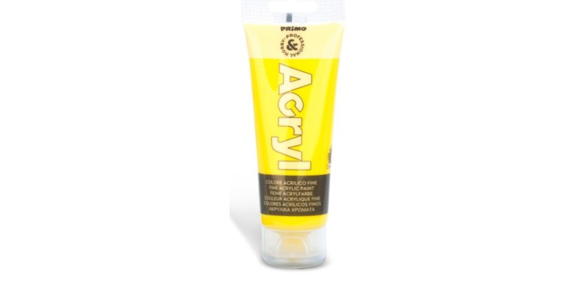 Colori Acryl - 75ml - giallo primario - Primo