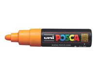 Marqueur peinture posca pc7m pointe large conique encre    inodore couvrante miscible    tous supports coloris orange