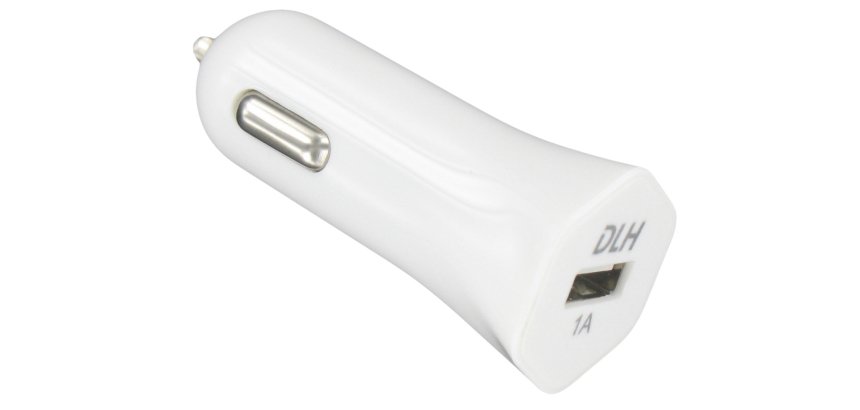 DLH Chargeur voiture 1 port USB 1A 5W