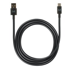Mobilis 020013 cable USB 1 m USB A USB C Negro