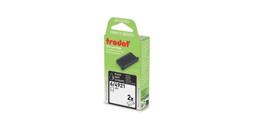 Trodat 6/4921 Cartuccia d'inchiostro Nero