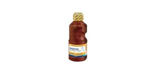 Tempera pronta - 250ml - marrone - Giotto