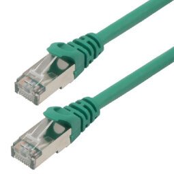 MCL 1m Cat6a S/FTP câble de réseau Vert S/FTP (S-STP)