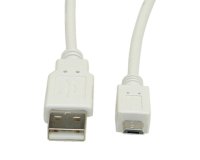 ITB ROS3152 USB cable USB 2.0 2 m USB A Micro-USB A White