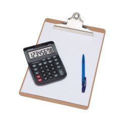Calculatrice de bureau maul mj550 8 chiffres coloris noir