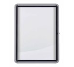 Vitrine d'affichage Premium Plus, fond en métal, 4x A4