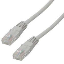 MCL UTP5E-0.5M câble de réseau Blanc 0,5 m Cat5e U/UTP (UTP)