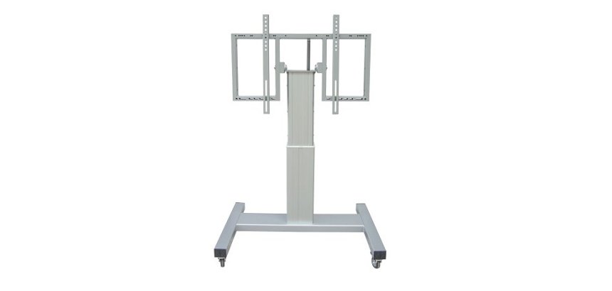 ITB OM06184 multimedia cart/stand Black, Silver Flat panel