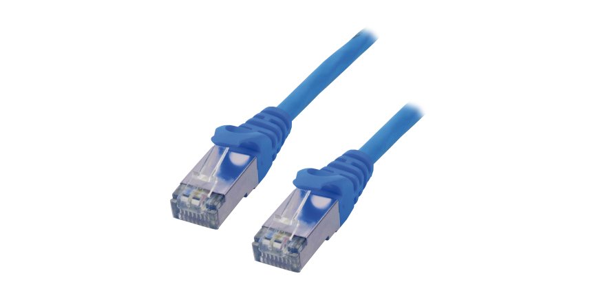 MCL IC5K99A6ASH1.5B câble de réseau Bleu 1,5 m Cat6a SF/UTP (S-FTP) Rond