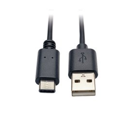 Tripp Lite U038-003 câble USB USB 2.0 0,91 m USB A USB C Noir