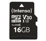 Intenso 3433470 memoria flash 16 GB MicroSDHC UHS-I Classe 10