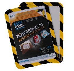 Porte-affiche a4 magn. avertis