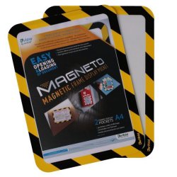 Porte-affiche a4 magn. avertis