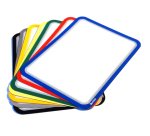 Pochette-cadre tarifold affichage magnetique magneto  a4 coloris gris sachet 2      unites