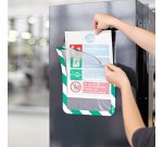 Porte-affiche a4 adh. interd.