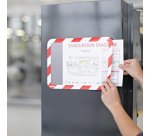 Porte-affiche a4 adh. interd.