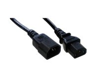 MCL MC902-1M câble électrique Noir Coupleur C14 Coupleur C13