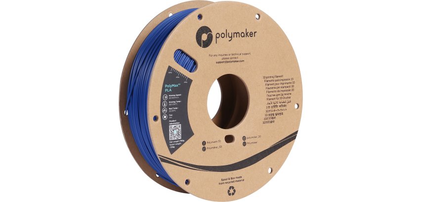 Polymaker PA06005 matériel d'impression 3D Acide polylactique (PLA) Bleu 750 g