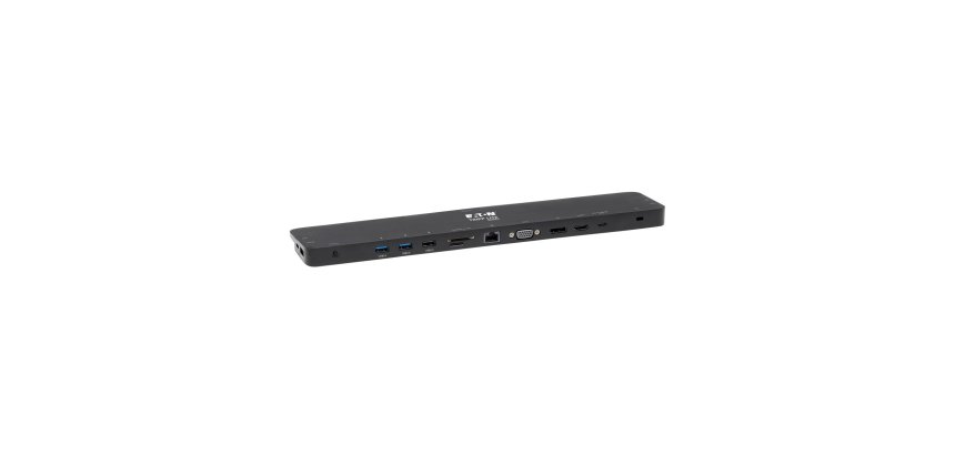 Tripp Lite U442-DOCK7D-B station d'accueil Avec fil USB 3.2 Gen 1 (3.1 Gen 1) Type-C Noir