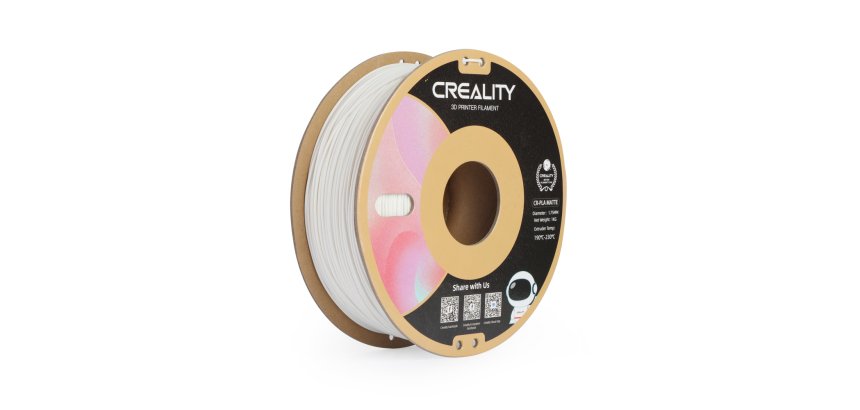 Creality 3301010296 3D Printing Material Polylactic Acid (PLA) White 1 kg